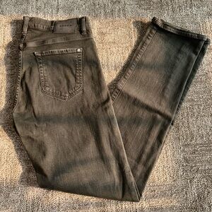 Baldwin Olive Green Jeans Slim Fit